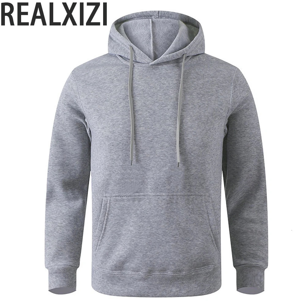 Solid Color Fleece Hoodies Men Women Long Sleeve Sweaters Loose Casual Hoodie Round Neck Sweatshirts Bottom Shirts Pullovers 250807