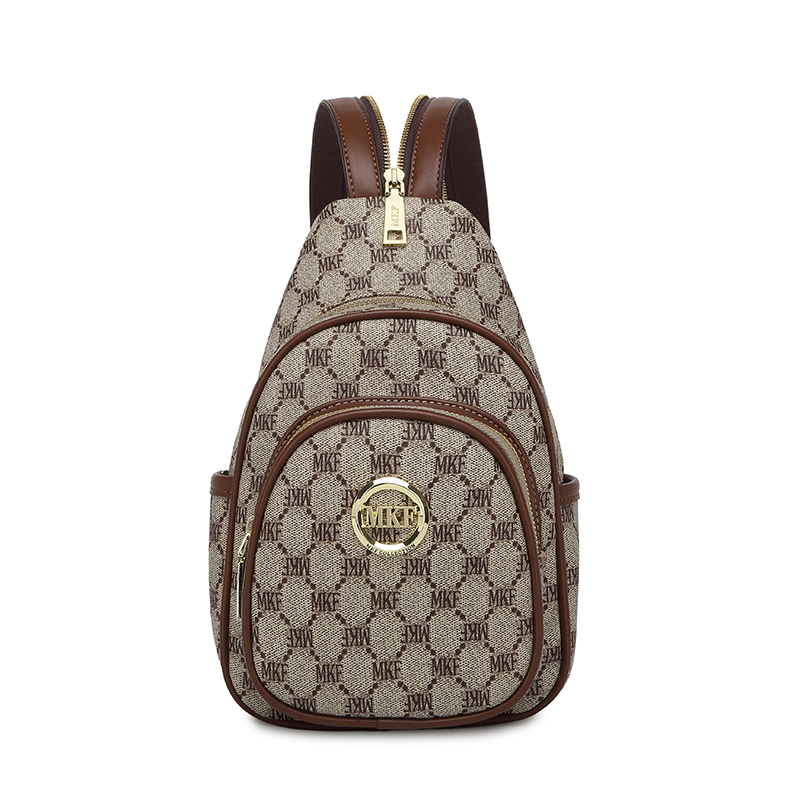 MKF designer bag free shipping Light luxury High quality casual backpack bag letter versatile classic vintage handbag for woman