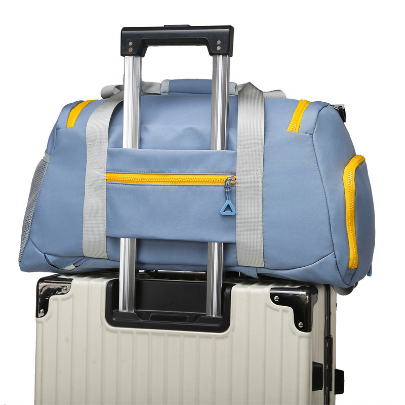 New Large Capacity Gym Handheld Crossbody Shoulder Three-In-One Travel Dry Wet Separation Sports Training Bag