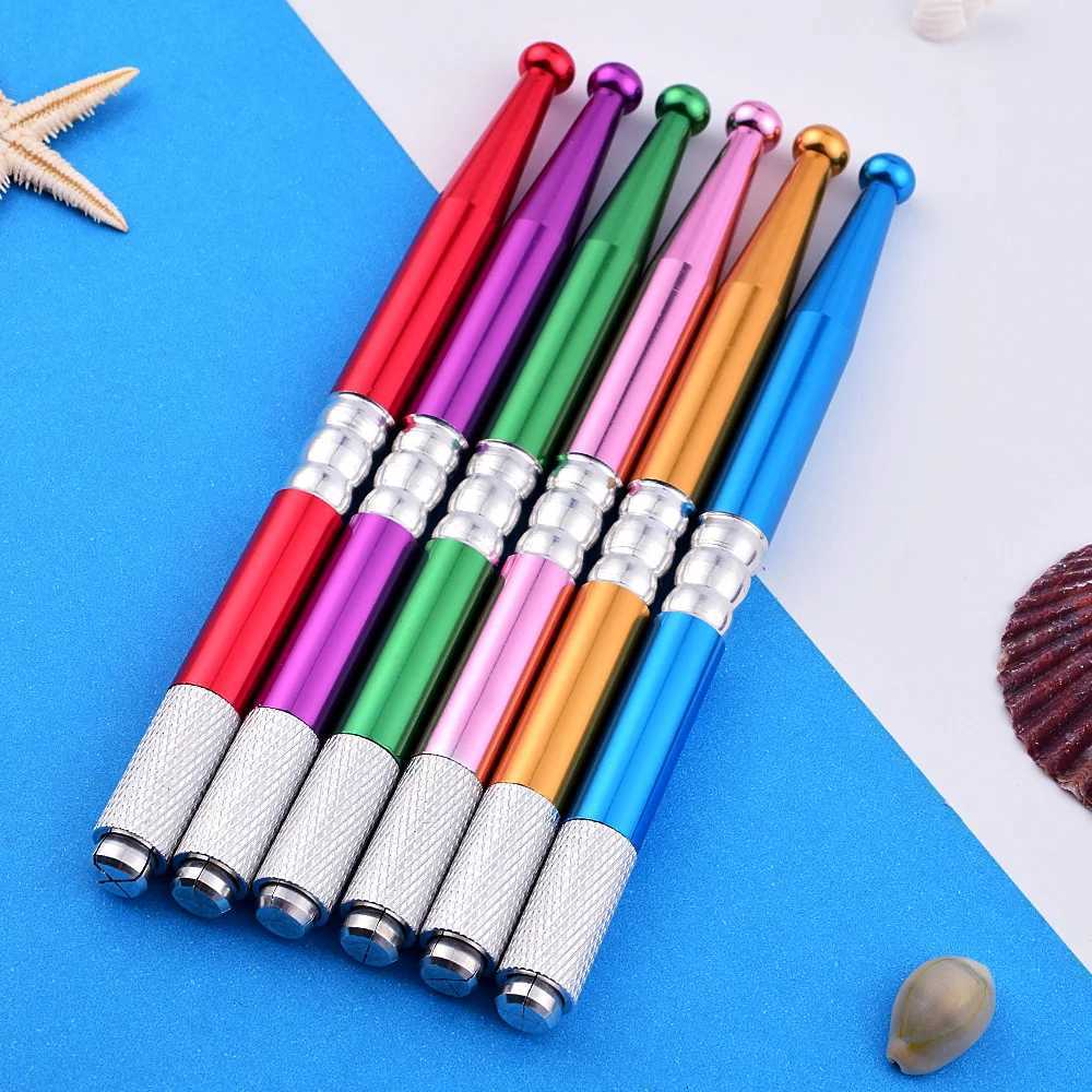 3D Microblading Pen Tebori Tattoo Pen Eyebrows Eyeliner Manual Tools Needles Permanent Makeup Tattoo Supplies Professional Blade W250807