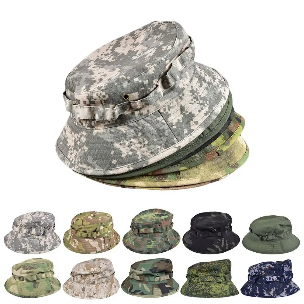Nee Style Bucket Hat Boonie Hunting Outdoor Wide Brim Fishing Women Men Sun Men Cap 250805
