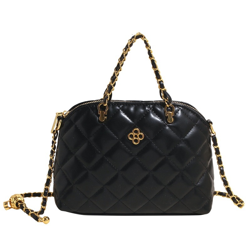 Texture Designer Bag 2025 Spring Edition Diamond Chain Stylish Luxury Bag Fashion Versatile Single Shoulder Crossbody Women's Bag Light Luxury Sm