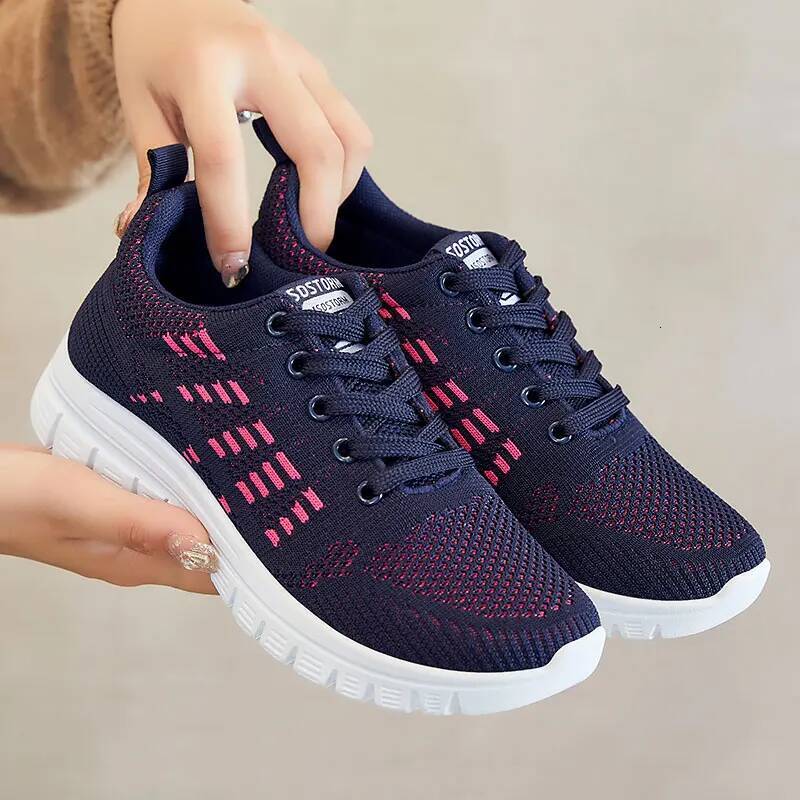 Ladies' casual sports ladies' summer breathable, soft, running, walking, fiess, vulcanized shoes, free shipping ddmysaturn