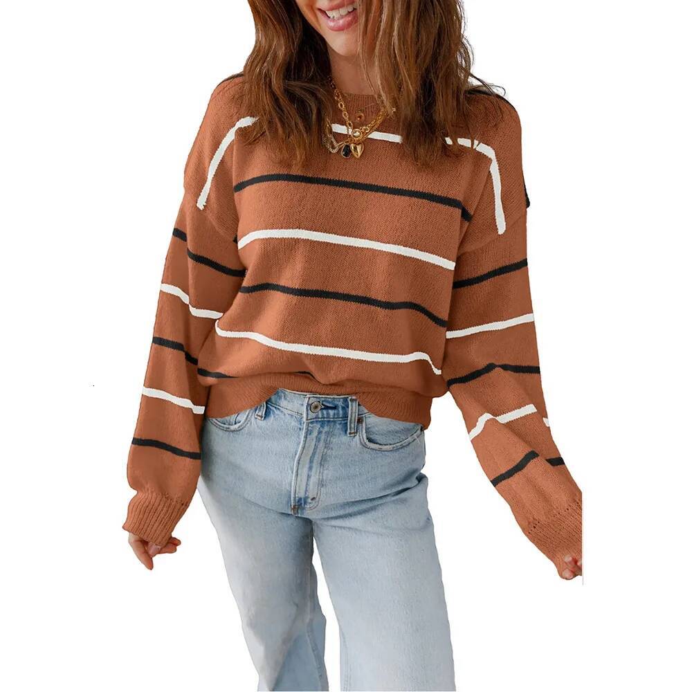Casual Loose For Woman Winter Trend Women's Long Sleeve Knitting Sweater Knitwear Pullovers Vintage Female Tops Clothes dongdumaoyi
