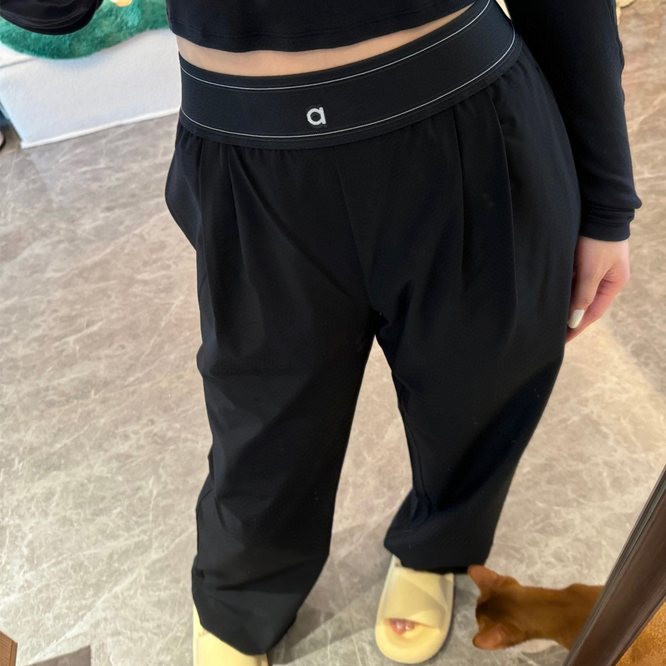Suit Pants Women High Waist Sports Straight Pants Comfortable Fashion Wide Leg Pants Yoga Fitness Sacks Overalls