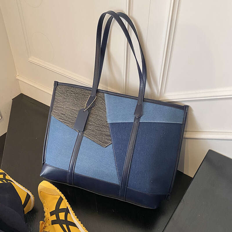 Niche Design Luxury Single Shoulder for Women Designer 2025 New Tote Color-Block Commuter bags Tote Fashion Underarm Bag