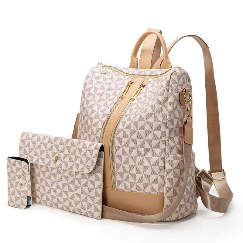 Lacel Urwebin The Versatile Backpack Offers Ample Storage, While the Matching Wallet and Pouch Keep Essentials Organized.