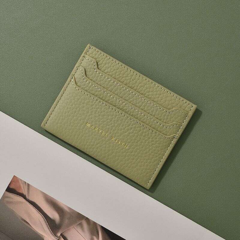 High-Value Texture Lightweight for Women, Compact and Portable Driver's License Clip, One-Piece Multi-Card Slot Ultra-Thin Card Holder