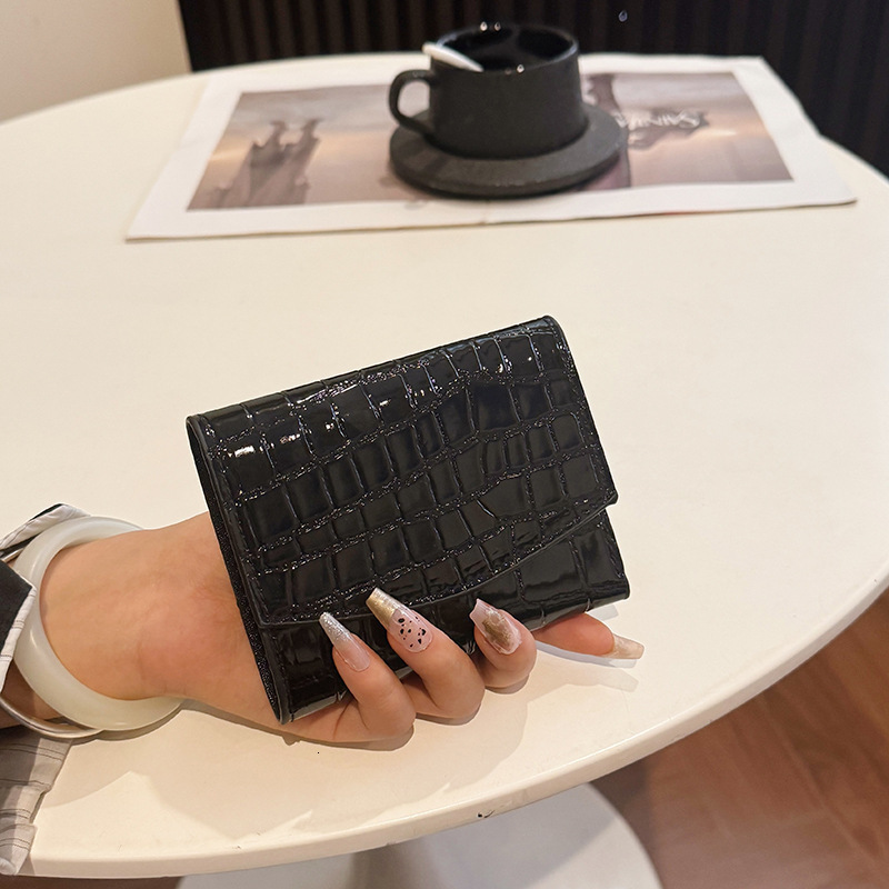 Luxury Brand Designer Bag Wholesale Wallet High Gloss Stone Pattern Long And Short Styles 70% Off Wallet New Easy Storage Simple Fashion Coin Purse