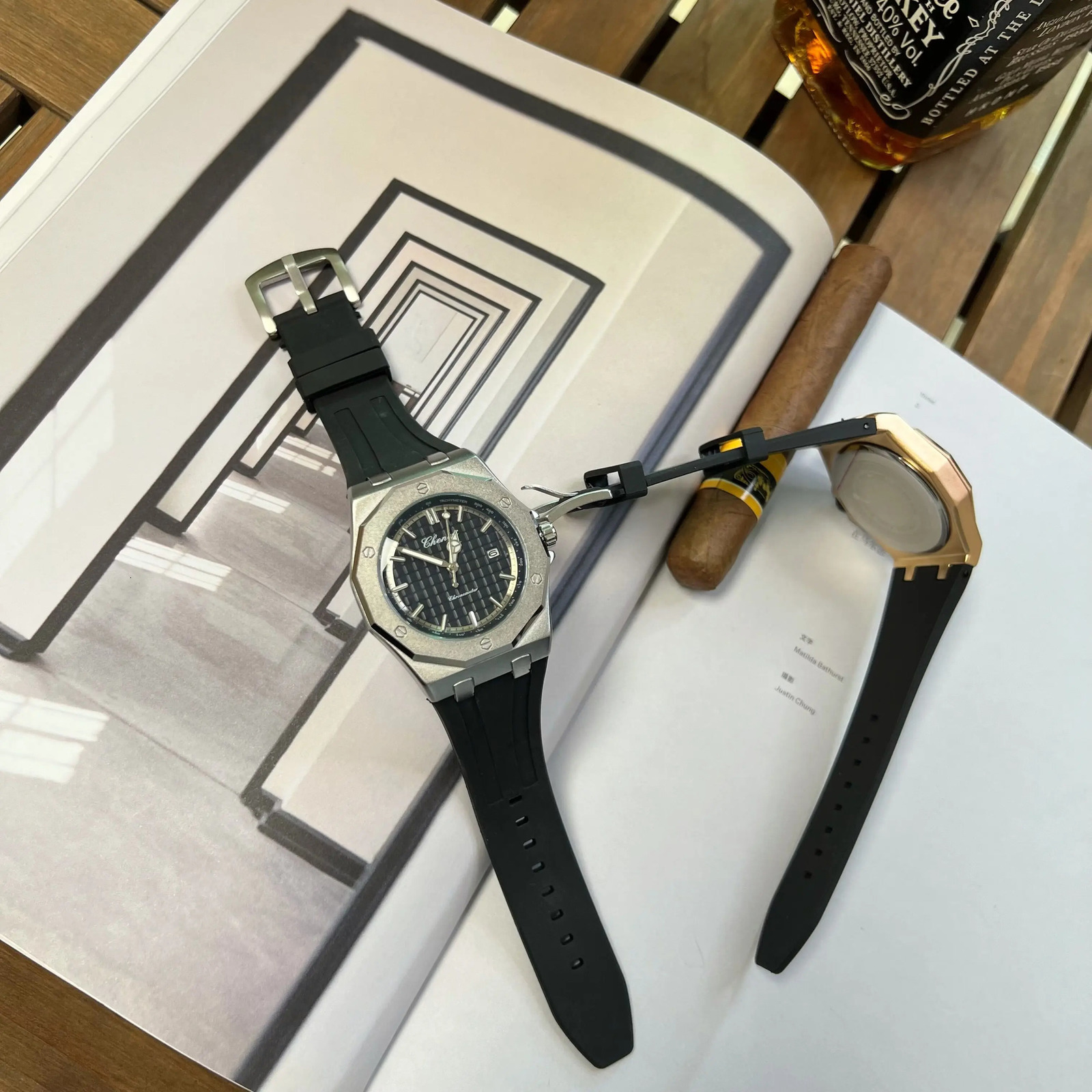 CHENXI Leisure Fashion Silicone Strap Mens Watch Waterproof Luminous Calendar Round Dial Quartz Watches for Men Student 250807