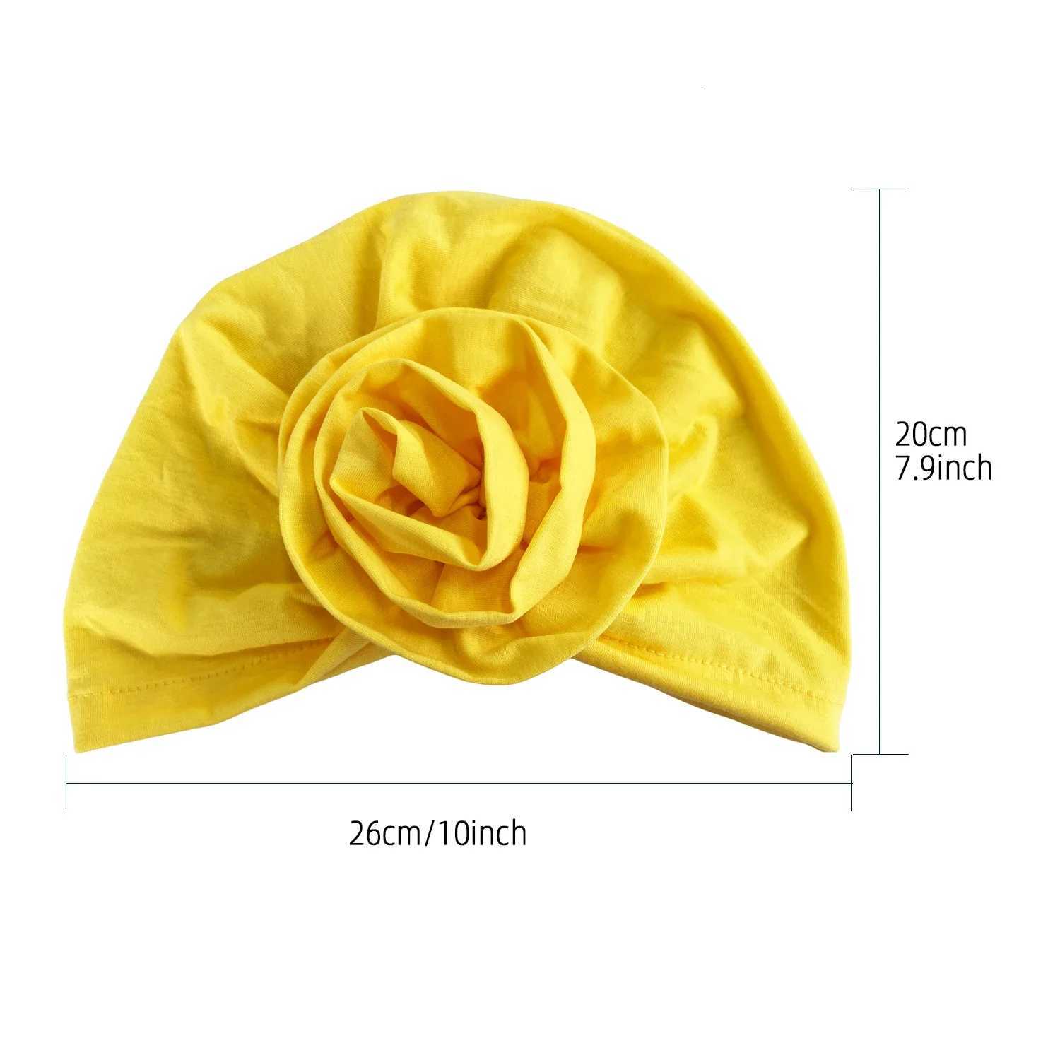 Ethnic Womens Hijabs Big Flower Turban Wrap Head Popular African Ladies Church Wedding Beanie Hat Multifunction Cap Accessories Z250808