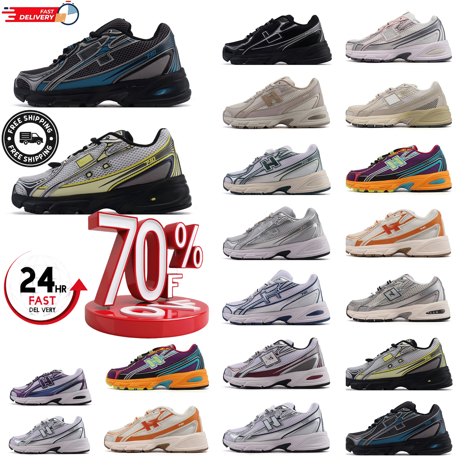 Hiking 740 shoes shoes NEW Multicolor Athletic Trainers NEW shoes New Breathable Athleisure Comfortable Shoes Lightweight campus shoes