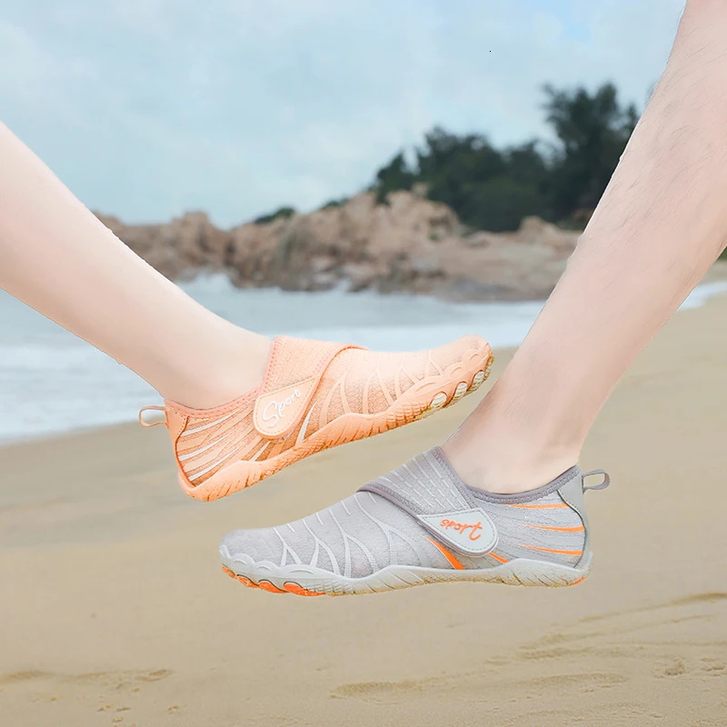 Summer Outdoor Beach Aqua Shoes Quick Drying Anti-Slip Aqua Shoes Breathable Durable Stream Tracing Shoes Barefoot Shoes 250730