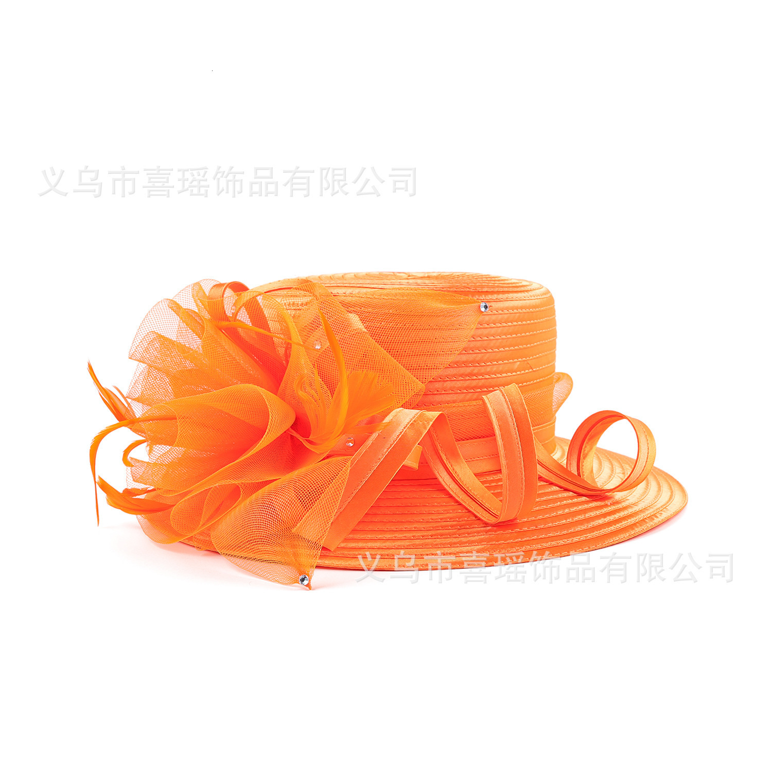 Fascinator Hats for Women Elegant Wedding and British Lady Deby Race Top Church Hats for Black Women S10-4266 250402