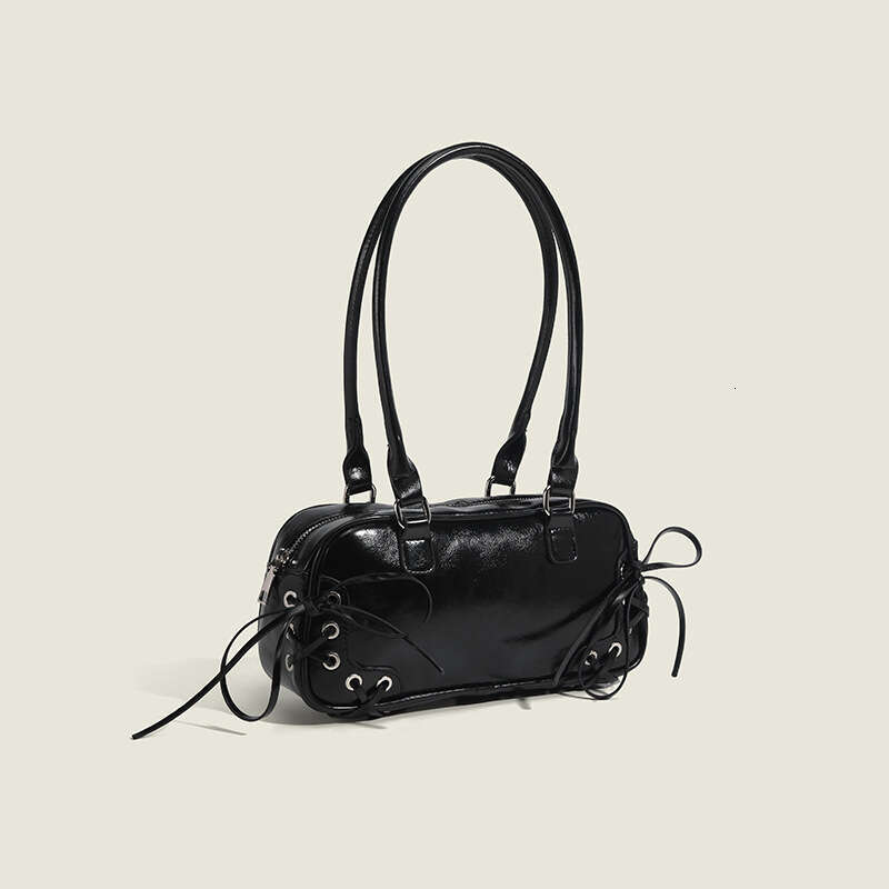 Butterfly Knot Gradient Boston Bag 2025 Spring New Commuter Versatile Shoulder Handbag