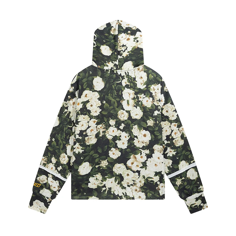 Drew House Fashion Hoodies Streetwear Print Graphic Hoodie Women Men Hip Hop Pullover Sweatshirt Unisex Couple Casual Hoodies Flower