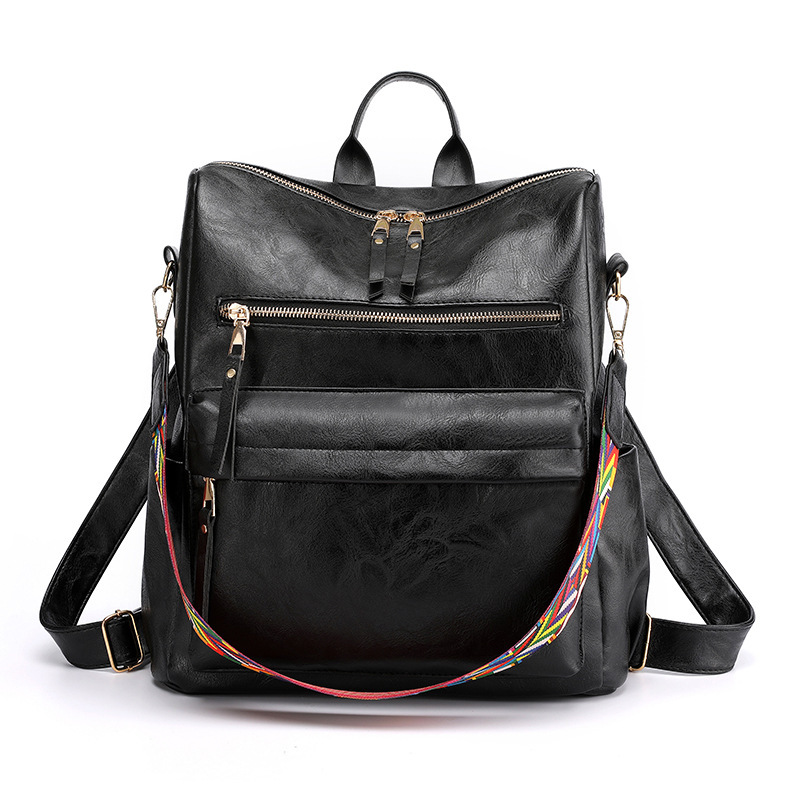 Designer Free Delivery To Your Door Bag Cross-border Bag Retro Backpack For Women Korean Version New Trendy Designer Bag Tote Bag Purse Leather Large 