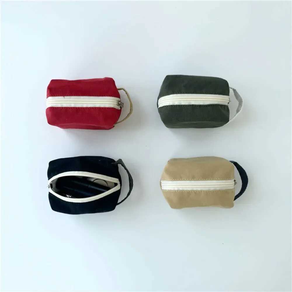 5 Korean Style Wen Cosmetic Bag Travel Organizer Storage Bag Canvas Make Up Case Pouch Small Large Tote Makeup Kit Pouch Y250808