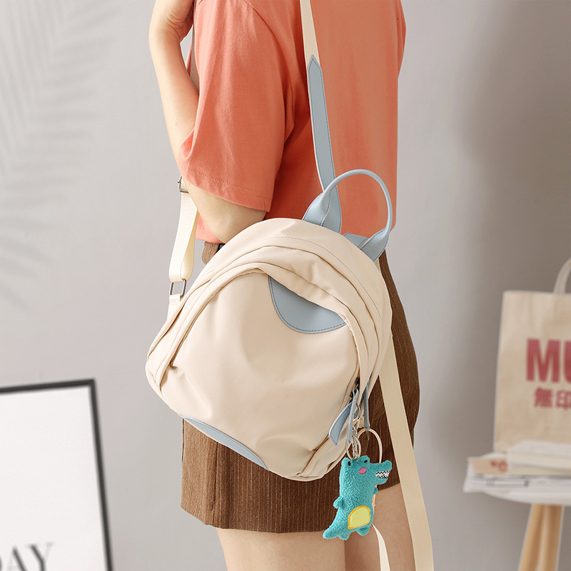 2025 Autumn New Women's Backpack New Fashion Travel Small Backpack Lightweight Women's Backpack Oxford Canvas fashion Backpack New Designer 