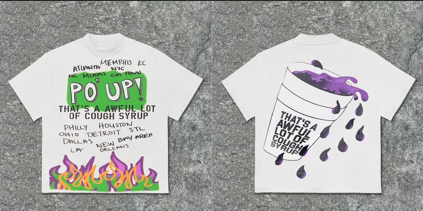 American graphic T-shirt oversized Y2K top Korean Gothic T-shirt couples sports shirt 250808