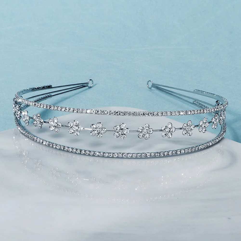 Fashion Crystal Triple Layers wer Princess Hair Bands Birthday Party Valentines Day pieces Bridesmaid Gifts Y250808