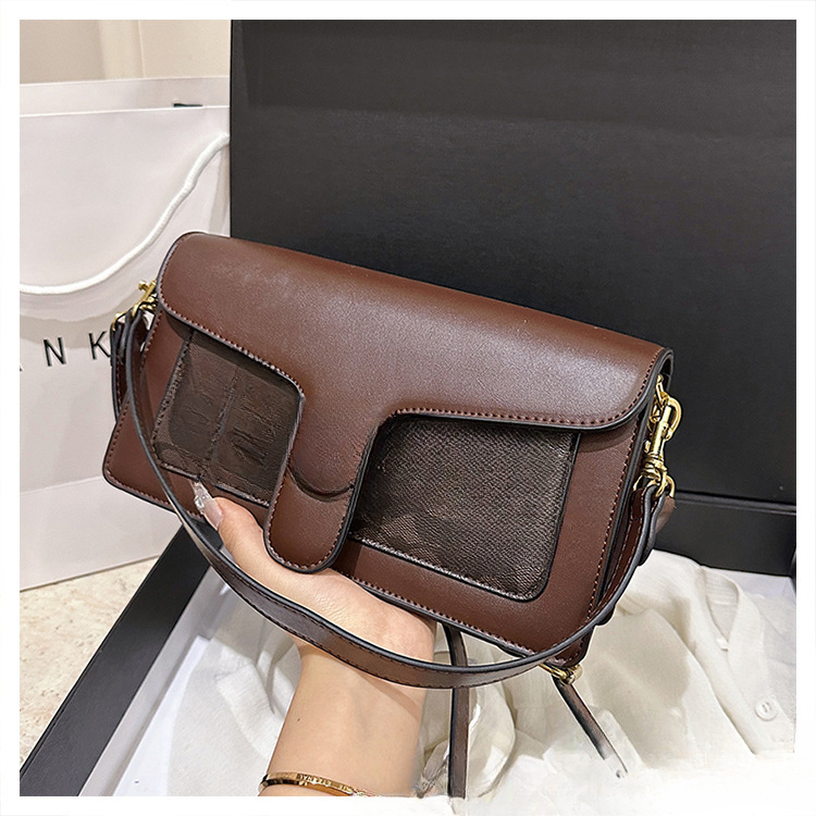 Luxury Brand Fashion Texture Bag 2025 New Women's Designer Handbag Multi Functional Party Bag High End Elegant Multi Functional Bag Men's Wa