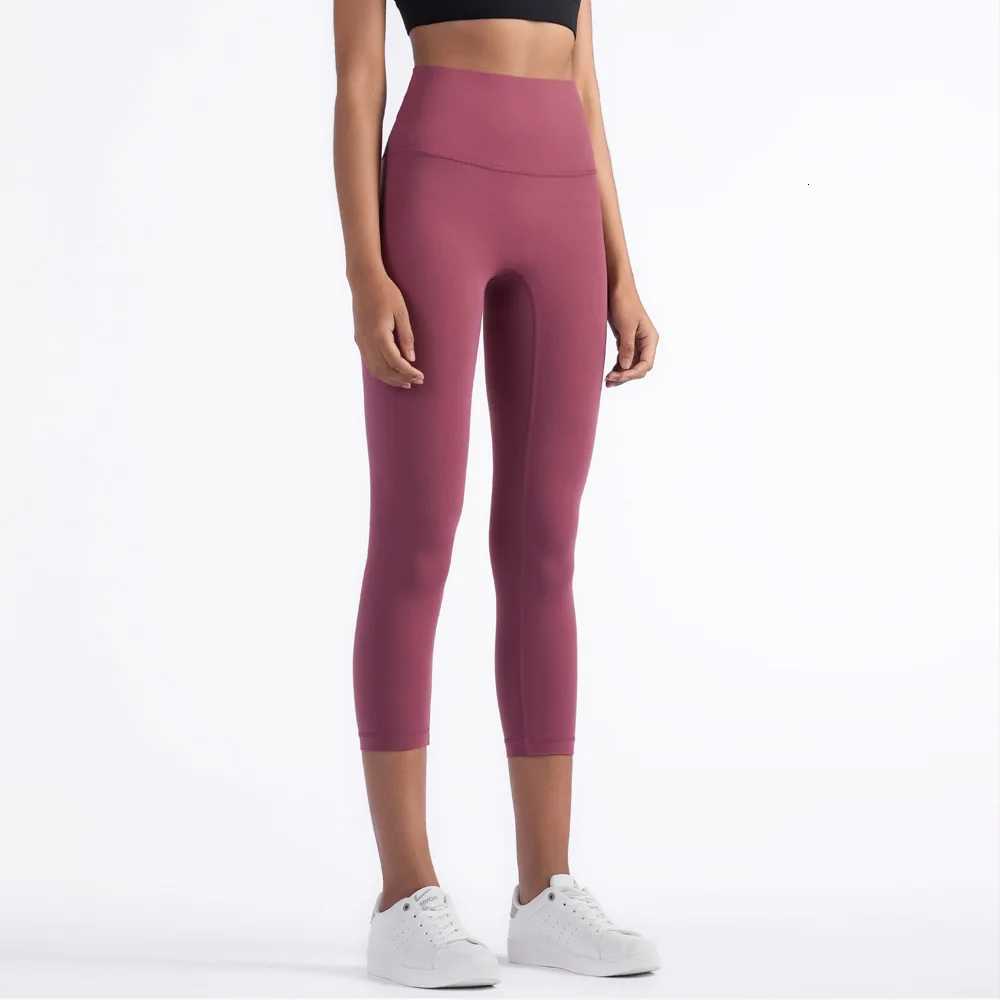11423 Capri Pants Fitness Pants Women Tight For Women High Waist Slimming Yoga Leggings Sportswear Gym Clothes Dry Fit XJ250808