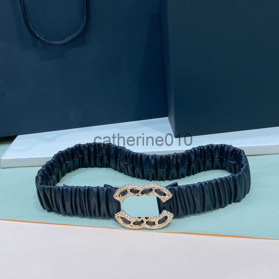 Ladies Elastic Belts Womens Fashion Waist Belt with InteockBuckle Adjustable Stret Band for Dresses - 3.0cm Width Multiple Styles J250808