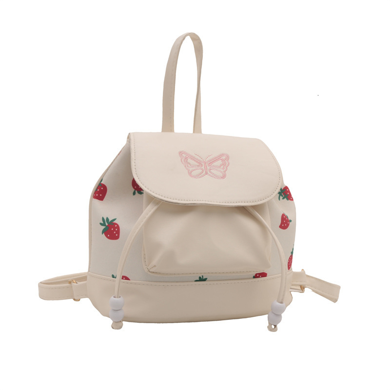 2025 Autumn New Women's Backpack Autumn New Drawstring Leather Fashion Simple Handbag Small Backpack fashion Retro Backpack New Designer Backpack