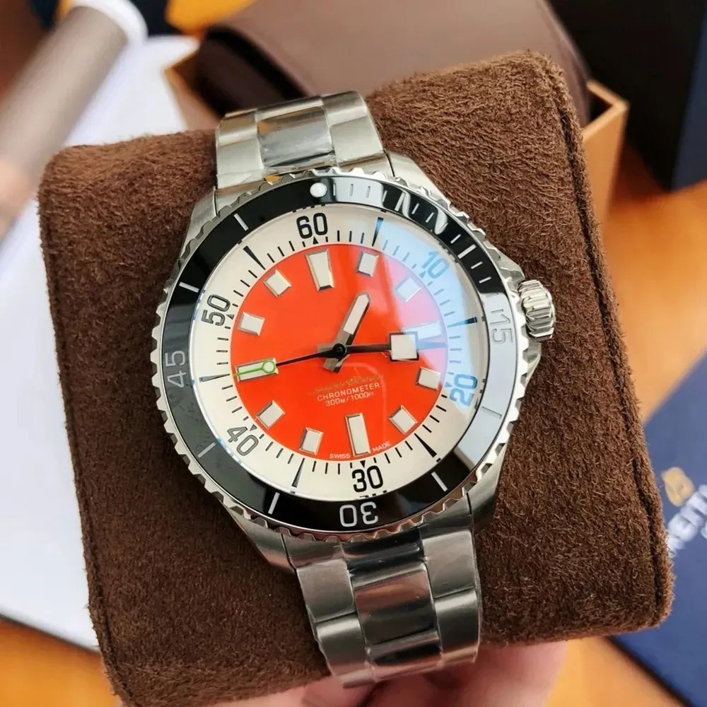 U1 Top AAA Mens Classic Automatic Mechanical Watch Superoceans High Quality Rubber Waterproof Mens Watch Stainless Steel Men Watches