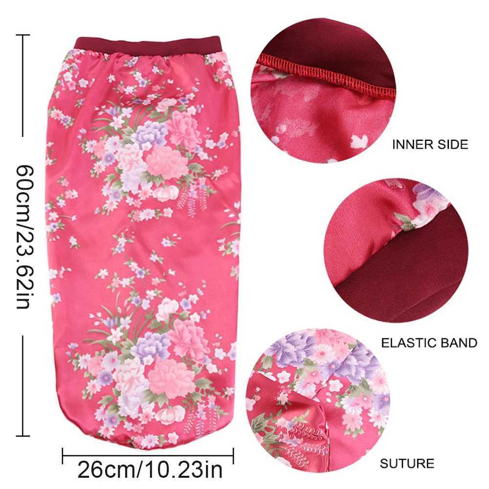 Satin Sleep Cap for Long Hair Extra Large Solid Color Floral Sleeping Bonnet for Women Elastic Hair Hat Sleeping Wrap Night Cap Z250808