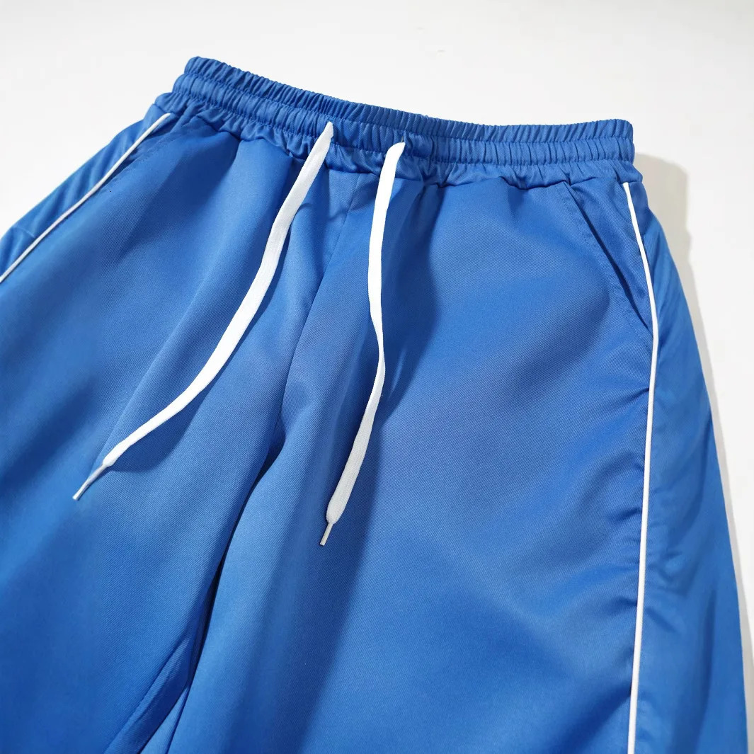 Mens High Street Workwear Outdoor Waterproof Assault Pants Sports Casual Pants Loose Straight Multi-pocket Breathable 250805