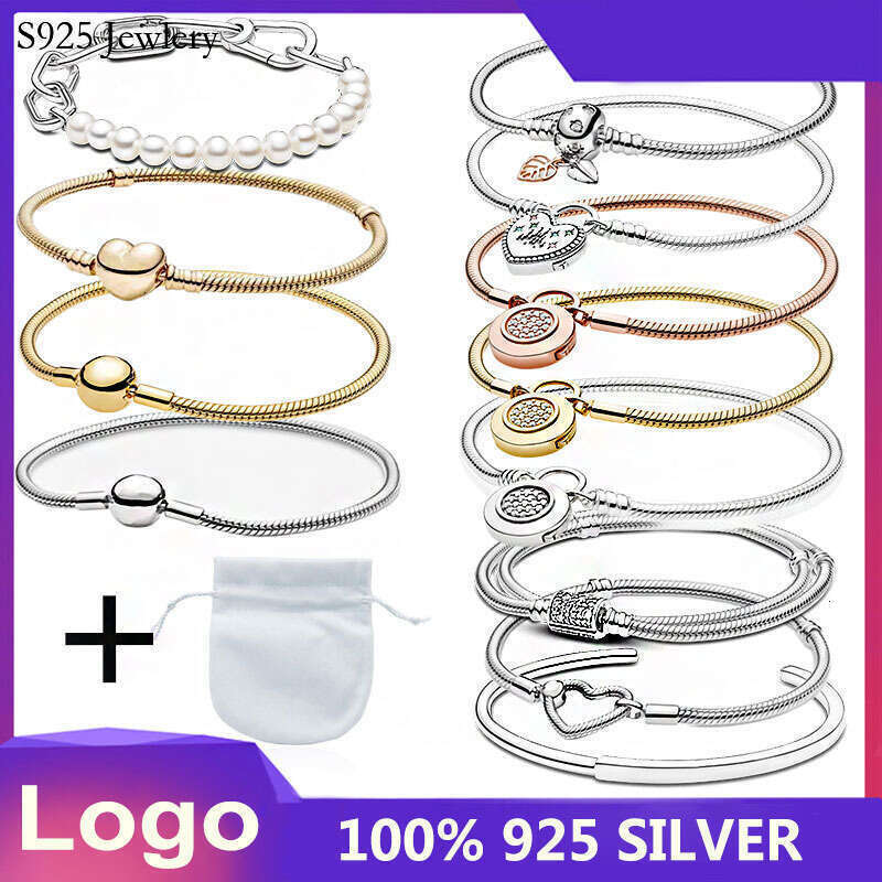 2025 NEW 925 Sterling Silver Bracelet Is Suitable For The S925 Snake Charm DIY Winter Style, Suitable For Christmas Gifts And Fashion Accessories Production