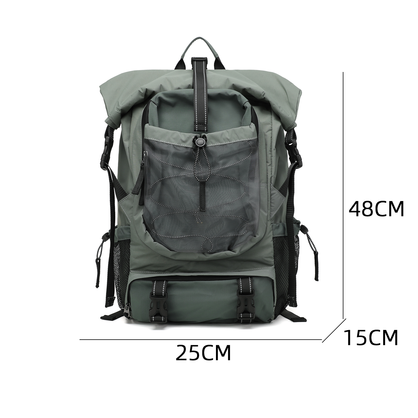 Men's and women's outdoor hiking bags, large capacity multifunctional lightweight hiking backpacks, men's waterproof backpacks