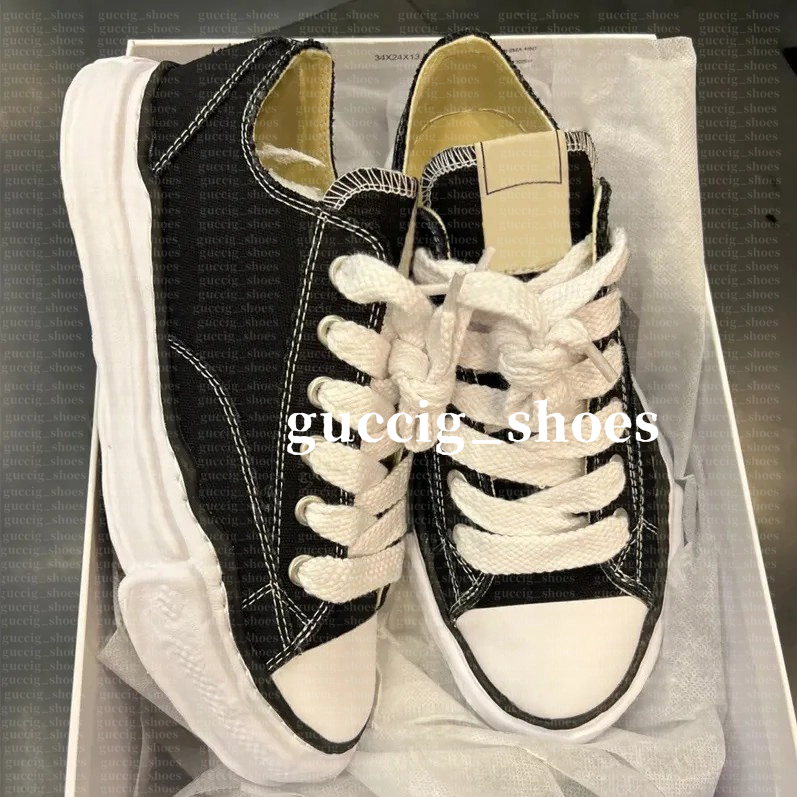 Designer Miharas Peterson OG Sole Canvas Mastermind Blakey Shoes Mihara Men Women Casual Dissoed Natural Hank Blue Purple Green Black Sneakers EUR 35-45