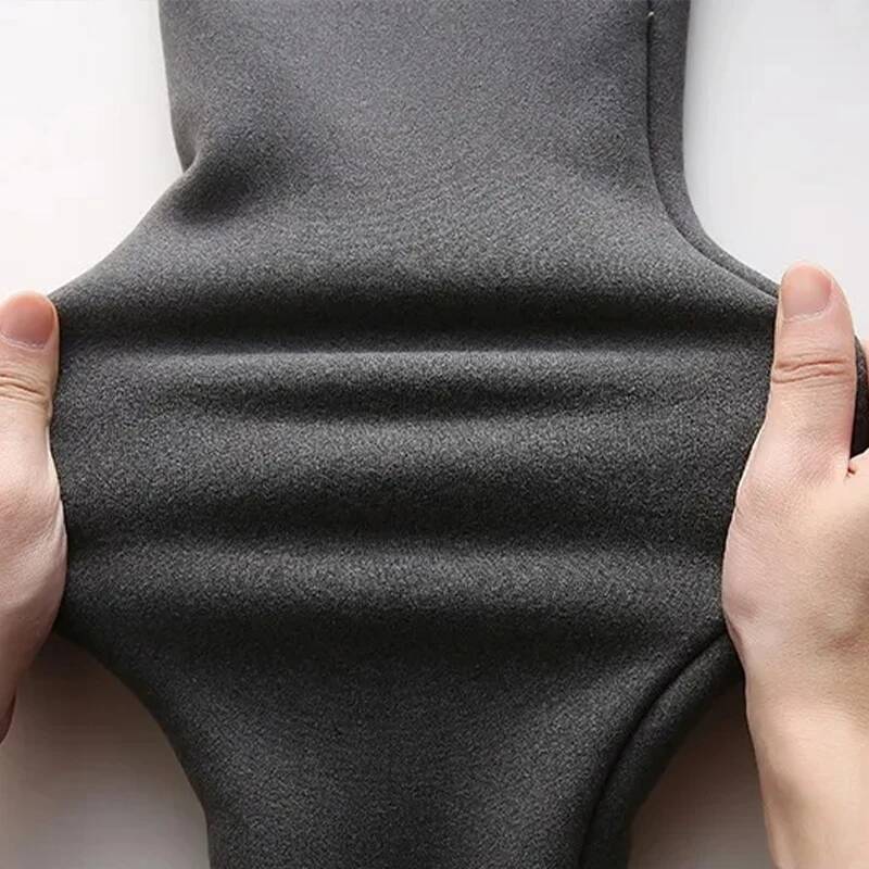 Thermal Leggings Women Winter High Waist Simplicity Warm Pants Fashion Black Elasticity Autumn Veet Comfortable Leggins dongdumaoyi
