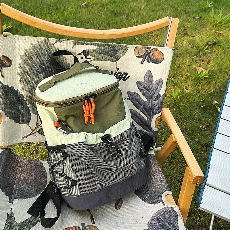 2025 Autumn New Neutral Style Backpack New Fashionable And Simple Style Small Backpack Large Capacity Outdoor Backpack Contrasting Color New Designer 