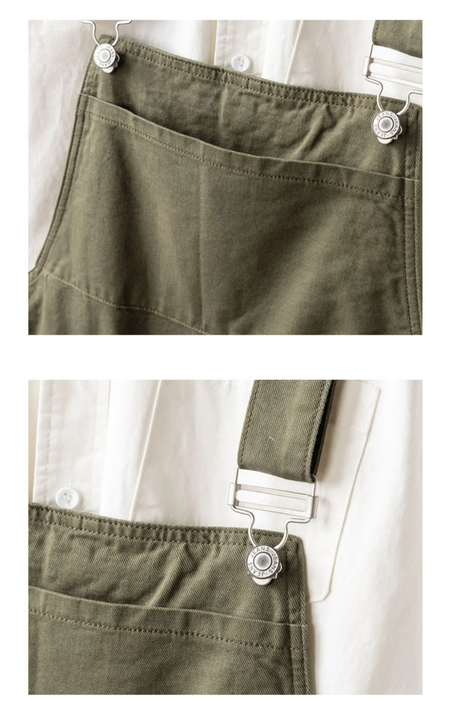 Retro Work Suit Jumpsuit Couple Loose Fitting Straight Pants Large Pocket Thick Casual Overalls Men Onepiece Suspender Trousers 250804