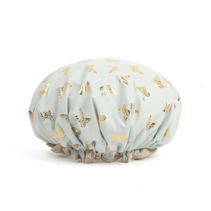 Shower Caps Waterproof Bathing Cap for Women Donut for Hair Bonnet Shower Swimming Cap Shower Set Z250808