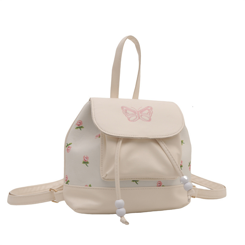 2025 Autumn New Women's Backpack Autumn New Drawstring Leather Fashion Simple Handbag Small Backpack fashion Retro Backpack New Designer Backpack