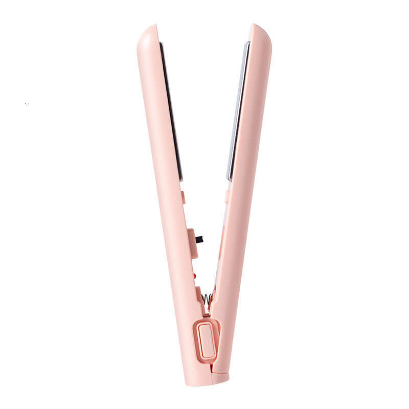 USB Portable Hair Straightener Wireless Curling Iron Dual-Use Clip Bangs Curler