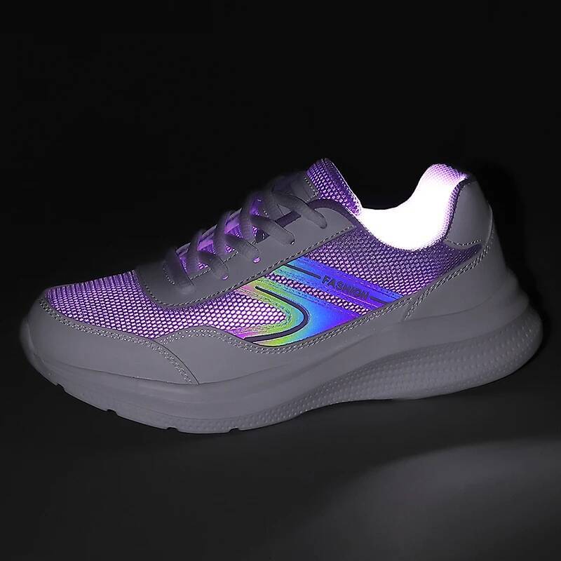 Summer New Women's Flying Weave Mesh breathe freely Sport Casual Lightweight Soft Sole Running Shoes ddmysaturn