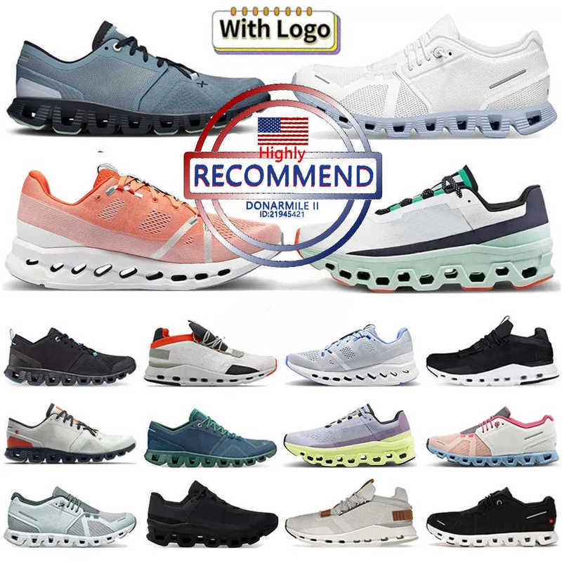 High qualiy designer running shoes men swift women all black white pearl glacier mens womens grey blue green comfortable shock absorption sneakers