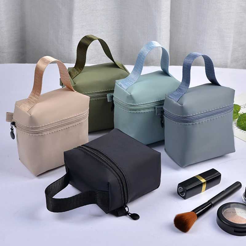 Travel Cosmetic Bag for Wen Simple Ins Cosmetic Nyl Handbag Organizer Makeup Bags Storage Pouch for Purse Fem Makeup Case Y250808