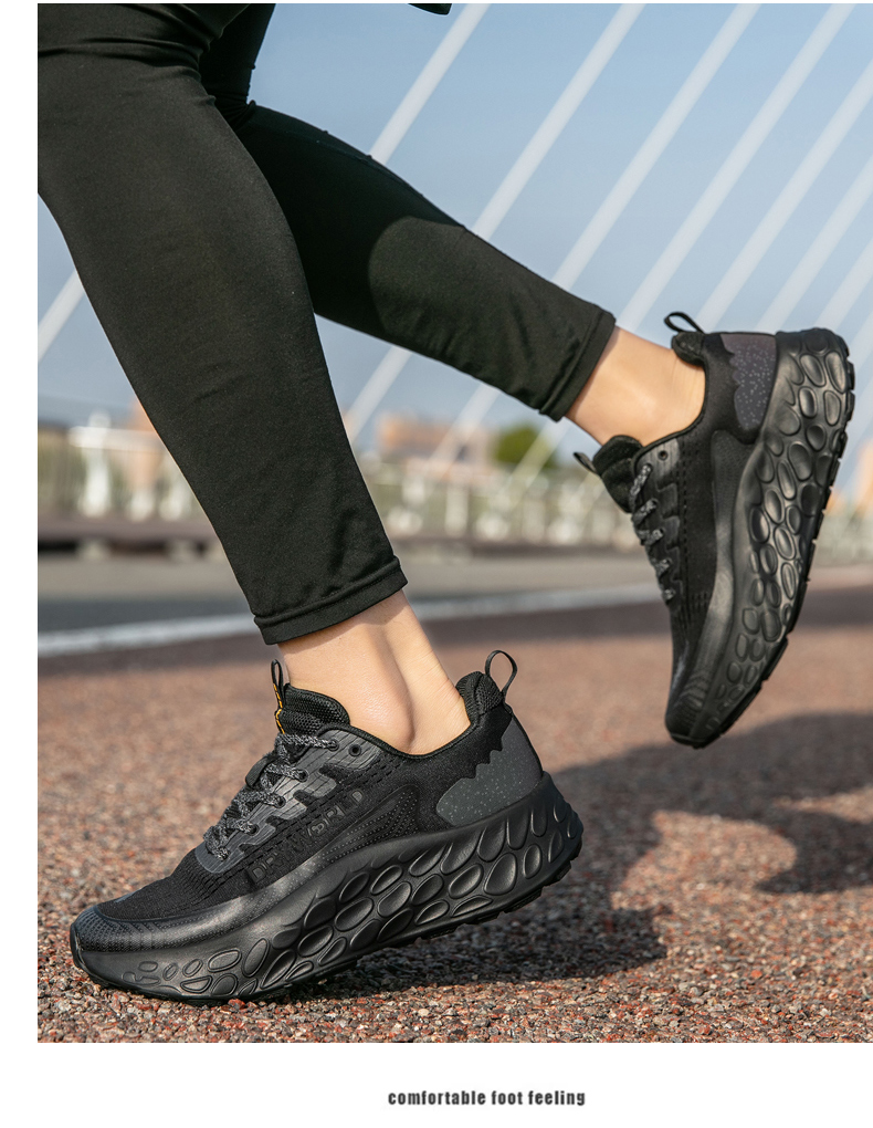 Men's High-Quality Fashion Sneakers - Low Top Boosted Height Running Shoes