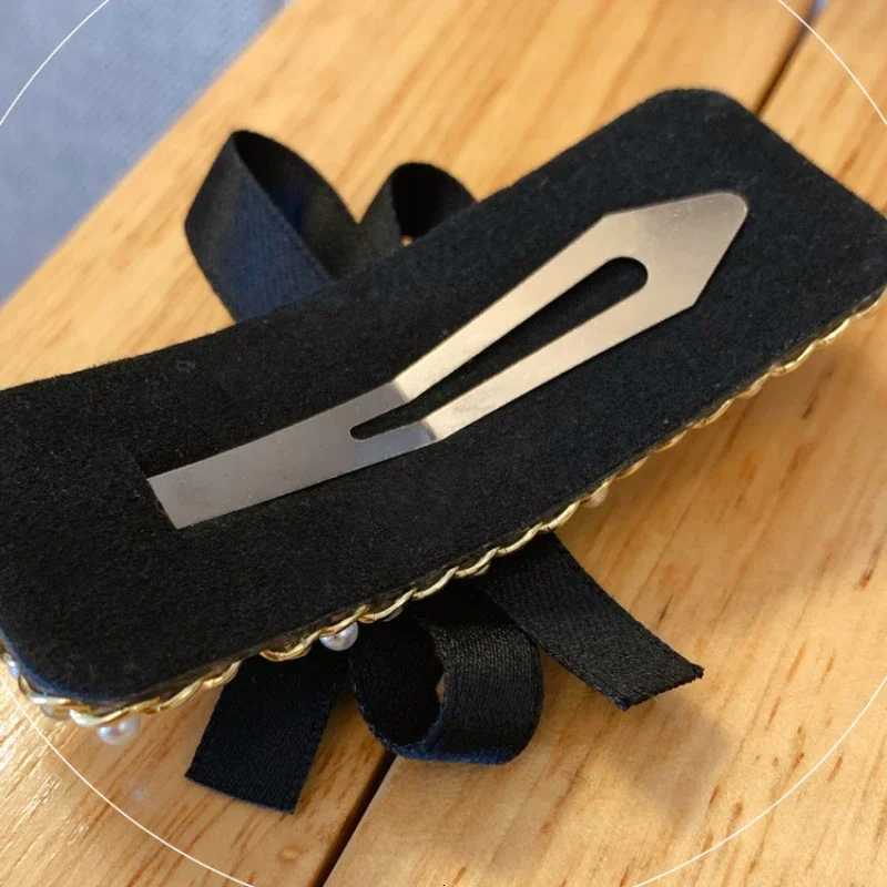 Korean Sweet Camellia Flower BB Hair Clip Perfect for Women Girls Bow Pearl Elegant Jewelry Accessories Hair Clip for Women Y250808