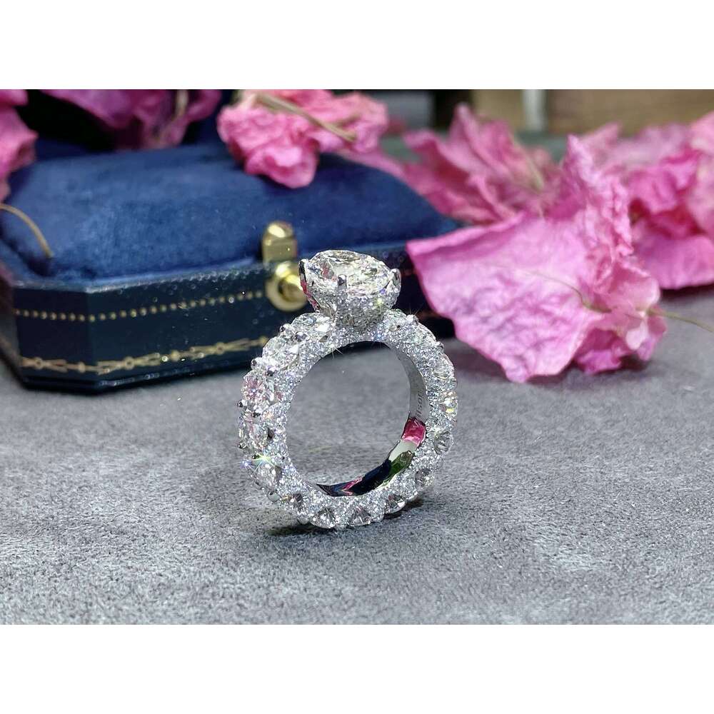 XG Factory Price Custom Grow Ring 10k 14k Solid Gold Fine Rings Lab Dia Jewelry