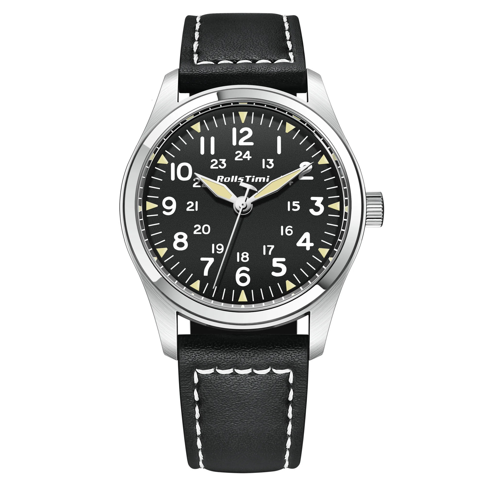 Rollstimi Mens Watch High-end Quartz Watch Men Leather Waterproof LKuminous Multifunctional Watch Men Reloj Hombre 250807