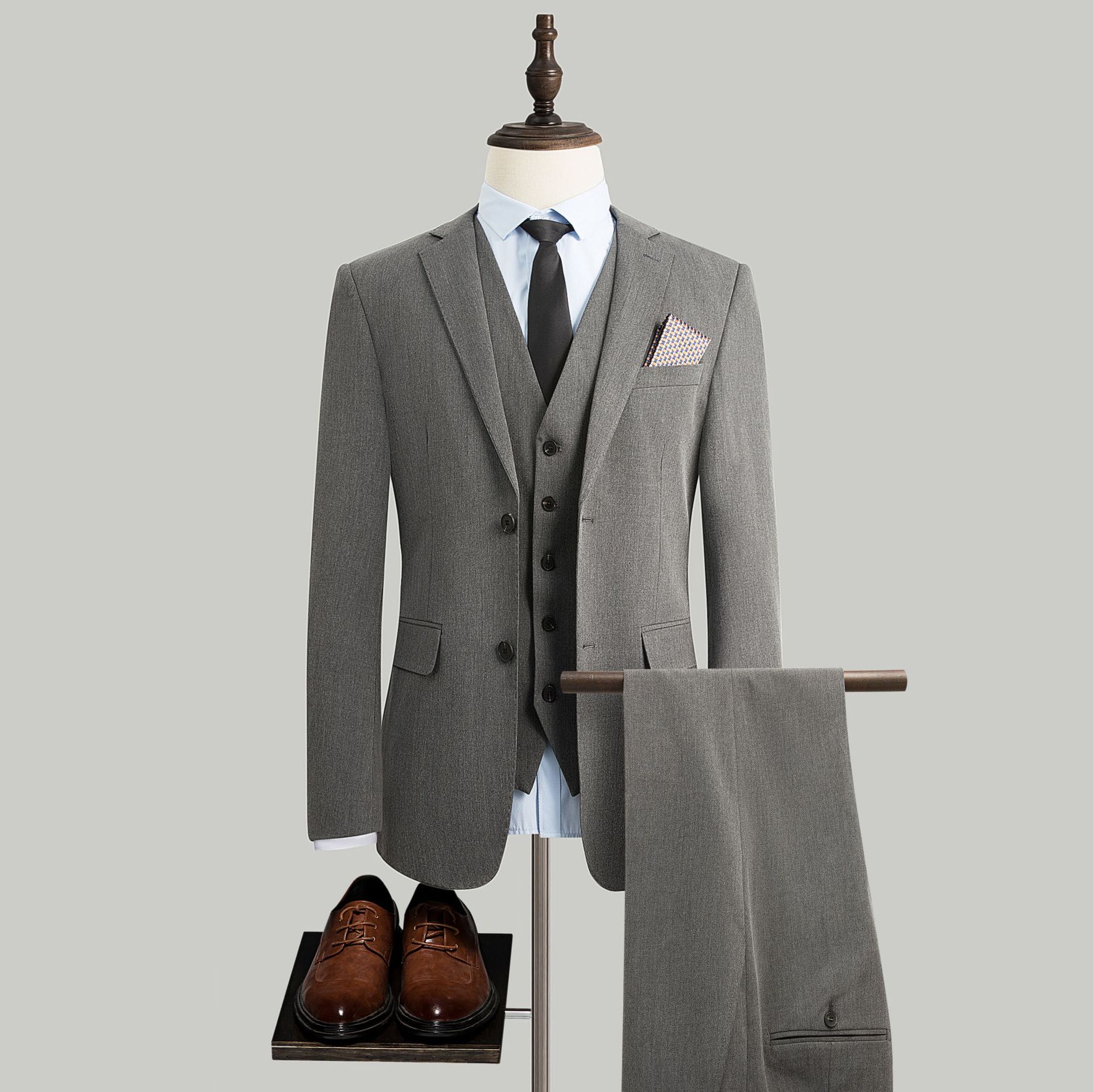 H829Business casual groomsmen suits professional formal men's