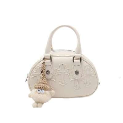 Pink Bowling 2025 Trendy New for Women Niche Handbag High-end Mini Crossbody Bag